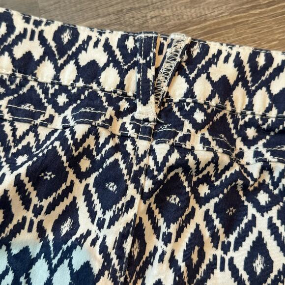 Westport Navy Blue and White Printed Skort Size 12 - Picture 7 of 7